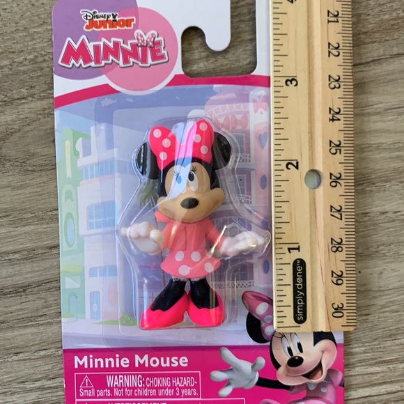 Minnie Mouse Disney Junior Mini Figure 2.75-inches Toy Cake Topper New - Picture 4 of 4